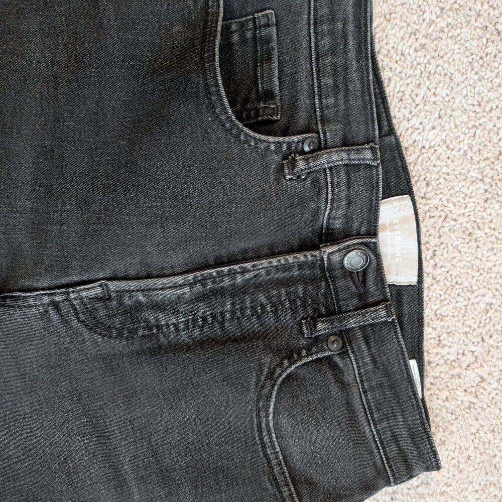 Everlane High Rise Skinny Washed Black Jeans size 27 - Picture 2 of 12